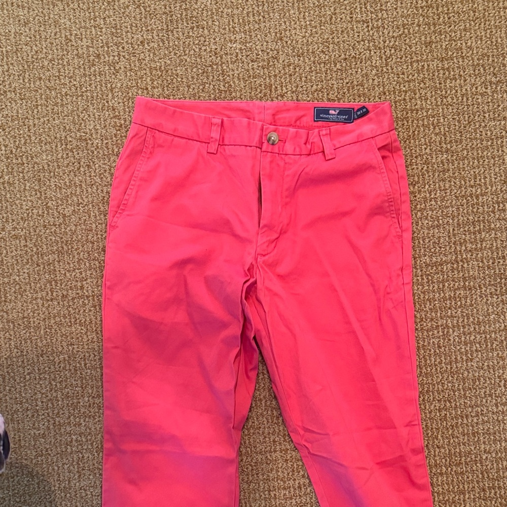 Vineyard Vines Coral Chino Pants